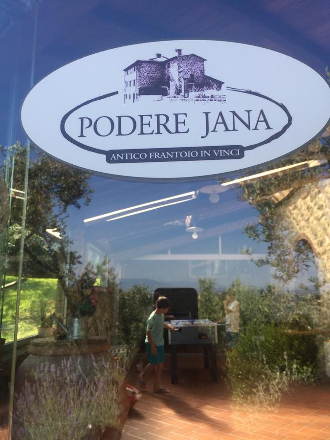 Podere Jana Antico Frantoio Vinci Exteriör bild